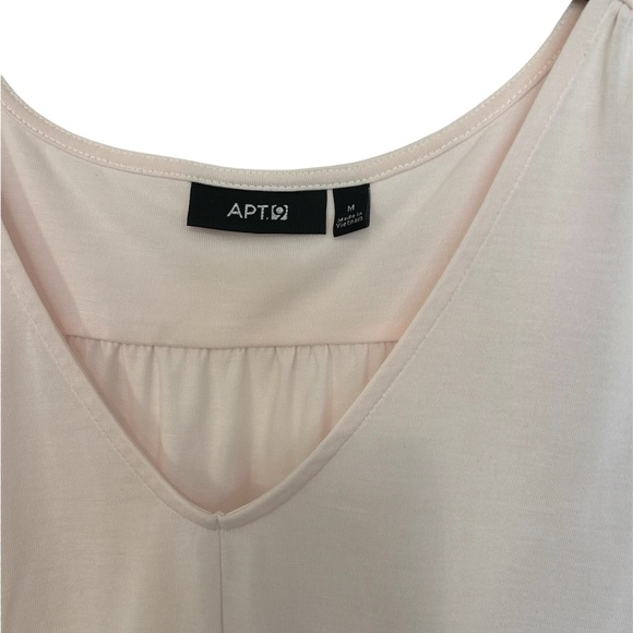 Apt. 9 Soft Pink Sleeveless Ruffle Top - Picture 3 of 6